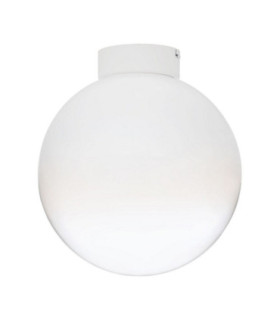 Bolita Globe Ceiling Light White Sandy White Triac Dimmable LED 9W 540lm 3000K-1