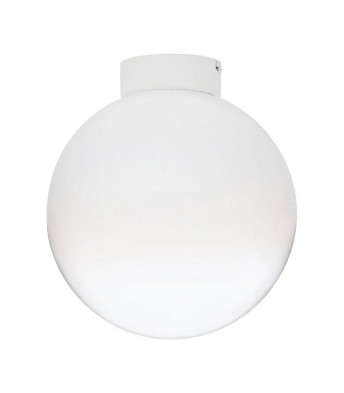 Bolita Globe Ceiling Light White Sandy White Triac Dimmable LED 9W 540lm 3000K-1