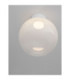 Bolita Globe Ceiling Light White Sandy White Triac Dimmable LED 9W 540lm 3000K-5