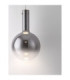 Nostos Globe Pendant Ceiling Light Smokey Gold Matt White Triac Dimmable LED 6W 330lm 3000K-6