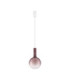 Nostos Globe Pendant Ceiling Light Brown Gold Matt White Triac Dimmable LED 6W 330lm 3000K-1