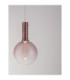 Nostos Globe Pendant Ceiling Light Brown Gold Matt White Triac Dimmable LED 6W 330lm 3000K-7