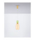 Pluma Slim Pendant Ceiling Light Glossy Light Green Yellow Gold LED 5W 450lm 3000K-3