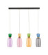 Pluma Bar Pendant Ceiling Light Glossy Purple Yellow Pink Light Green Light Blue Smokey Gold LED 20W 1800lm 3000K-1