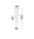 Pluma Cluster Pendant Ceiling Light Glossy Purple Yellow Pink Green Blue Smokey Gold LED 20W 1800lm 3000K-7