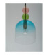 Murano Dome Pendant Ceiling Light Glossy Light Green Blue Pink Sandy Gold E14 1x5W-5