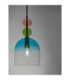 Murano Dome Pendant Ceiling Light Glossy Light Green Blue Pink Sandy Gold E14 1x5W-6