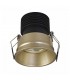 LED Recessed Tiltable Downlight, Gold, 40 deg. Beam Angle, 840lm, 5000K, IP20, DRIVER NOT INC. - 4