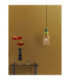 Murano Slim Pendant Ceiling Light Glossy Light Green Dark Green Orange Sandy Gold E14 1x5W-2