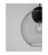 Midori Dome Pendant Ceiling Light  Grey Matt Black E27 1x12W-5