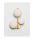 Odillia Globe Wall Lights Opal Matt Gold LED G9 3x5W-2