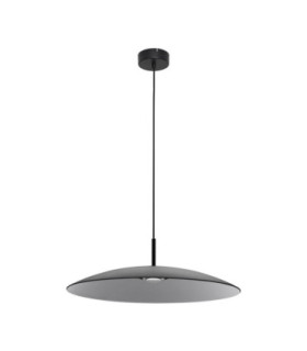 Polifemo Dome Pendant Ceiling Light Smokey Sandy Black LED 17W 1360lm 3000K-1
