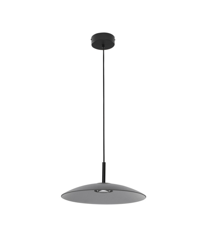 Polifemo Dome Pendant Ceiling Light Smokey Sandy Black LED 12W 1040lm 3000K-1