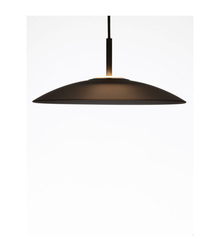 Polifemo Dome Pendant Ceiling Light Smokey Sandy Black LED 12W 1040lm 3000K-6