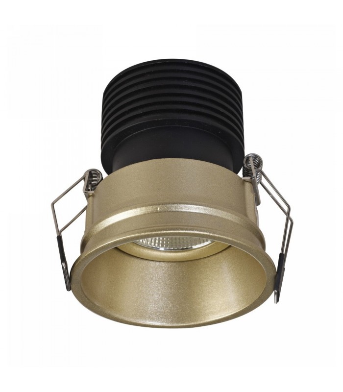 LED Recessed Tiltable Downlight, Gold, 60 deg. Beam Angle, 840lm, 5000K, IP20, DRIVER NOT INC. - 4