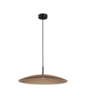 Polifemo Dome Pendant Ceiling Light Mocha Brown Sandy Black LED 17W 1360lm 3000K-1
