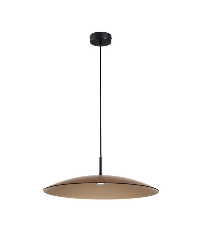 Polifemo Dome Pendant Ceiling Light Mocha Brown Sandy Black LED 17W 1360lm 3000K-1