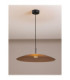Polifemo Dome Pendant Ceiling Light Mocha Brown Sandy Black LED 17W 1360lm 3000K-6