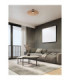 Polifemo Bowl Semi Flush Ceiling Light Mocha Brown Sandy Black LED 17W 1360lm 3000K-2