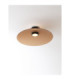 Polifemo Bowl Semi Flush Ceiling Light Mocha Brown Sandy Black LED 17W 1360lm 3000K-5