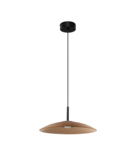Polifemo Dome Pendant Ceiling Light Mocha Brown Sandy Black LED 12W 1040lm 3000K-1