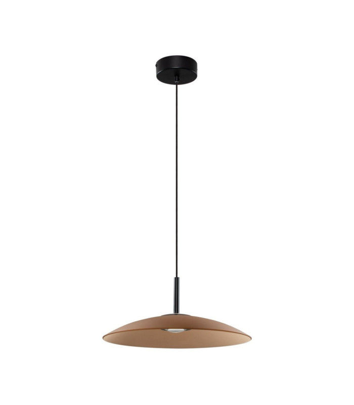 Polifemo Dome Pendant Ceiling Light Mocha Brown Sandy Black LED 12W 1040lm 3000K-1