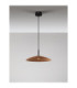 Polifemo Dome Pendant Ceiling Light Mocha Brown Sandy Black LED 12W 1040lm 3000K-4