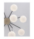 The Egg Cluster Pendant Ceiling Light Glossy Opal Gold Matt Black LED G9 12x5W-7