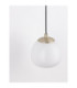 The Egg Globe Wall Lights Glossy Opal Gold Matt Black LED G9 1x5W-6