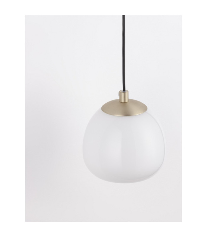 The Egg Globe Wall Lights Glossy Opal Gold Matt Black LED G9 1x5W-6