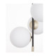 Git Globe Pendant Ceiling Light Opal Gold Matt Black LED G9 3x5W-7