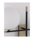 Git Globe Wall Lights Opal Gold Matt Black LED G9 2x5W-5