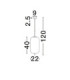 Lato 22cm Globe Pendant Ceiling Light Smokey Brass Gold E27 1x12W-6