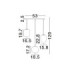 Lato Bar Pendant Ceiling Light Opal Black E14 3x5W-3