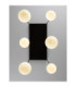 Savoy Cluster Pendant Ceiling Light Opal Satin Gold Matt Black LED G9 6x5W-6