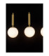 Monet Bar Pendant Ceiling Light Opal Brass Gold E27 3x12W-6