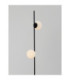 Nuvole Multi Arm Floor Lamp Opal Sandy Black LED 16W 800lm 3000K Switch On/Off-7