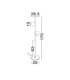 Nuvole Multi Arm Floor Lamp Opal Sandy Black LED 16W 800lm 3000K Switch On/Off-9