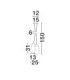 Blaky Cluster Pendant Ceiling Light Opal Matt Black E14 2x5W-7
