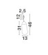 Blaky Globe Wall Lights Opal Matt Black E14 1x5W-9