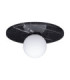 Idor Globe Ceiling Light Opal Black LED G9 1x5W-1