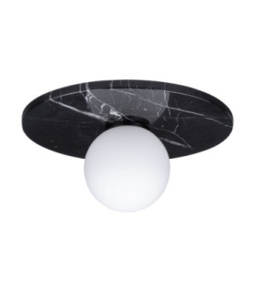 Idor Globe Ceiling Light Opal Black LED G9 1x5W-1