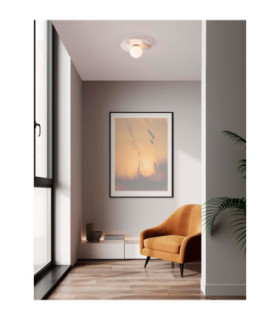 Idor Globe Ceiling Light Opal White LED G9 1x5W-2