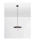 Idor Globe Pendant Ceiling Light Opal Sandy Black LED G9 1x5W-3
