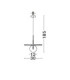 Idor Globe Pendant Ceiling Light Opal Sandy Black LED G9 1x5W-8