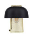 Sqube Table Lamp Sandy Black Gold E27 1x12W-1