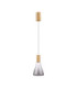 Voi Slim Pendant Ceiling Light Smokey Brass Gold Triac Dimmable LED 8W 182lm 3000K-1