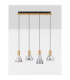 Voi Bar Pendant Ceiling Light Smokey Brass Gold Triac Dimmable LED 32W 960lm 3000K-3