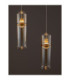 Norma Cluster Pendant Ceiling Light Amber Glossy Gold Triac Dimmable LED 14W 980lm 3000K-5