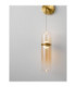 Norma Wall Lamp Amber Glossy Gold Triac Dimmable LED 7W 490lm 3000K-5